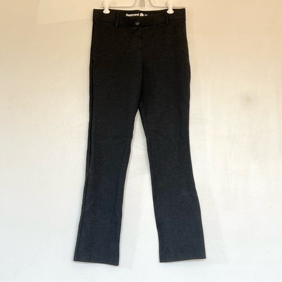 BetaBrand Classic Straight Fit Dress Yoga Pants Wrinkle-Resistant Charcoal Sz S - Picture 13 of 14
